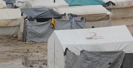 مخيم من مخيمات الشمال السوري